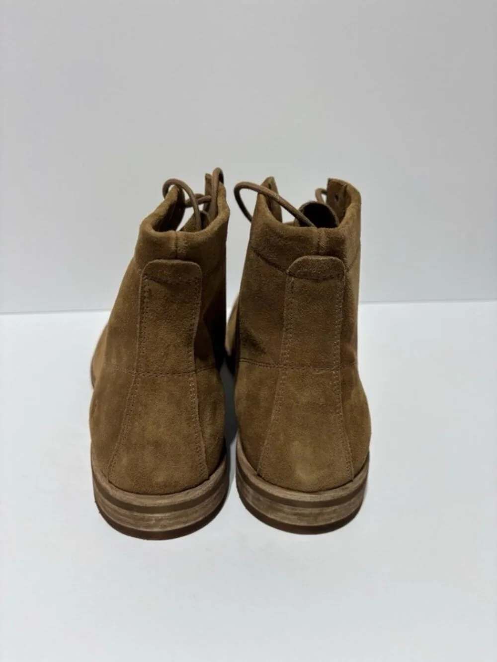 Frye Men’s Sam Lace-Up Boots Brown Suede, Size 12 M